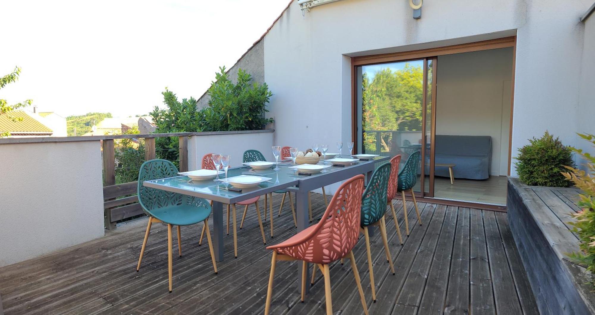 Les Maisons Bareyre - Grandes Maisons Avec Terrasse Saint-Sandoux 외부 사진